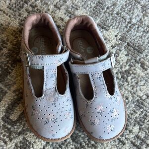 Stride Rite Purple T-Strap Dress Shoes